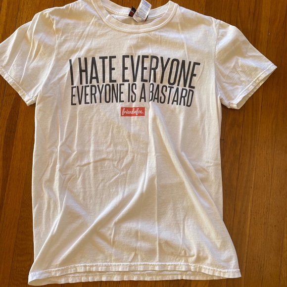 friendnfoe Tops - White Friendnfoe Tee Shirt